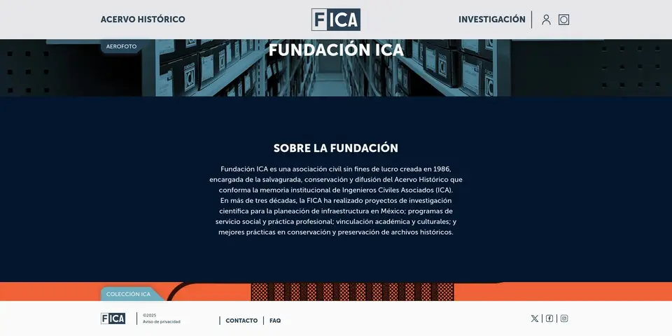 Vista previa de Fundación ICA