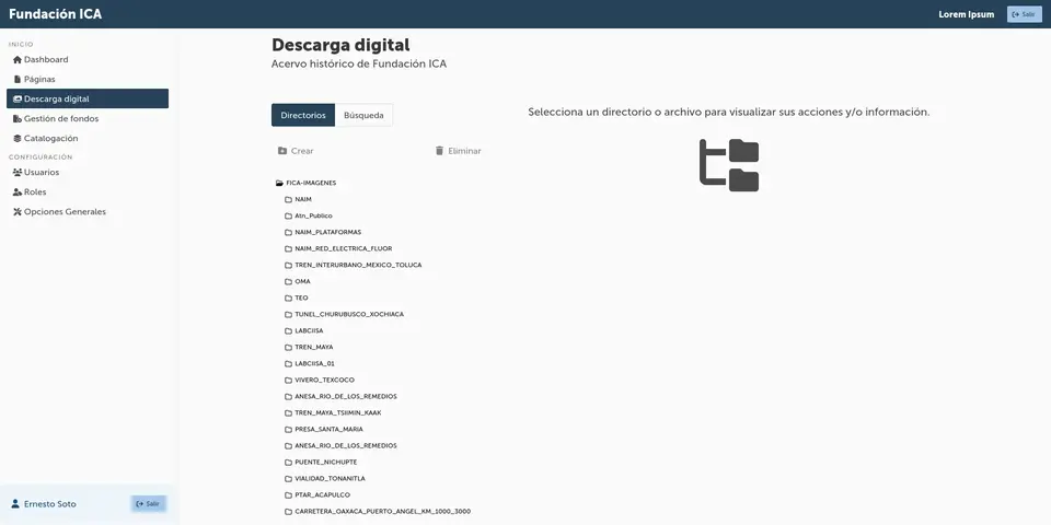 Vista previa de Fundación ICA