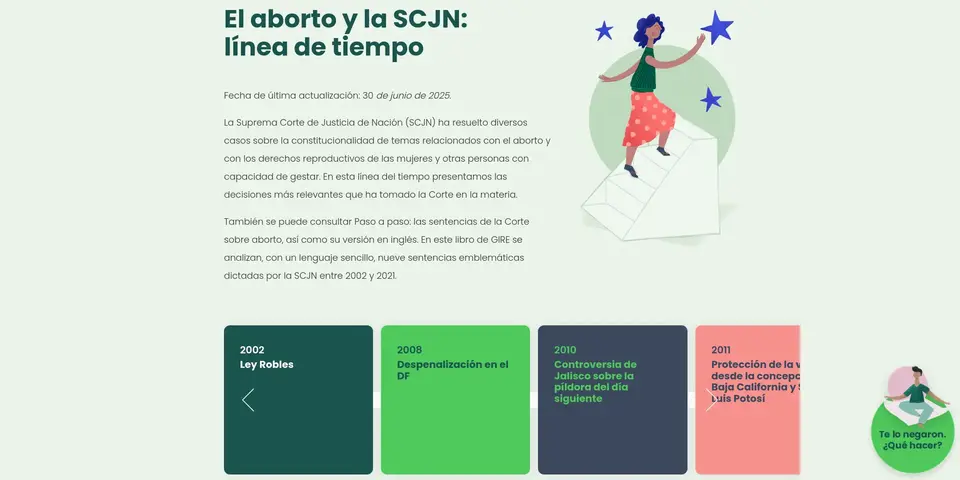 Vista previa de Atlas del Aborto, GIRE