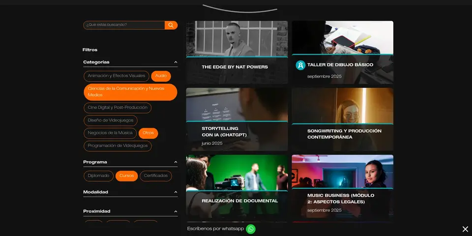 Vista previa de SAE Institute México