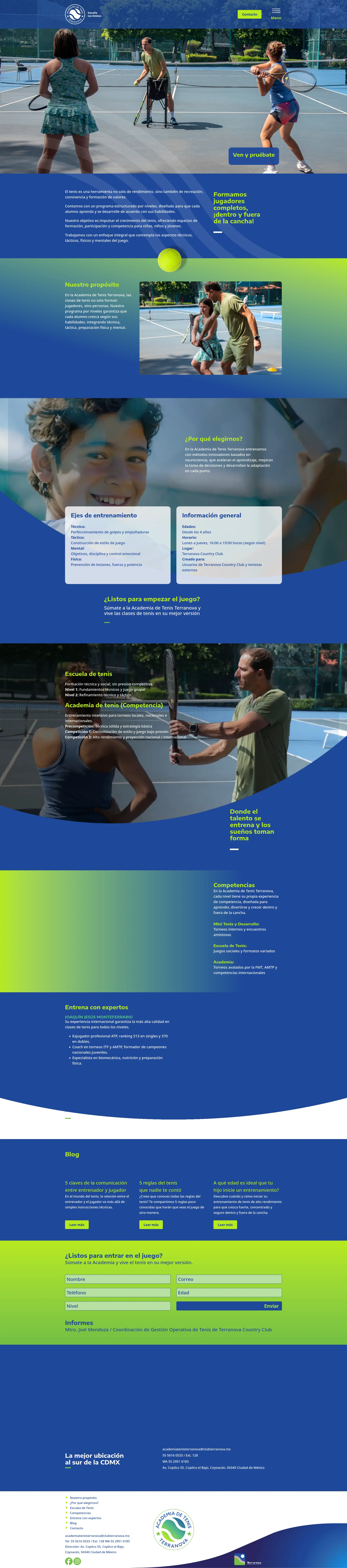 Vista previa de Academia de Tenis Terranova